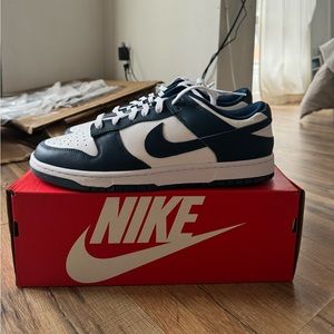 Valerian Blue Nike Dunk Lows, Brand new, with original box